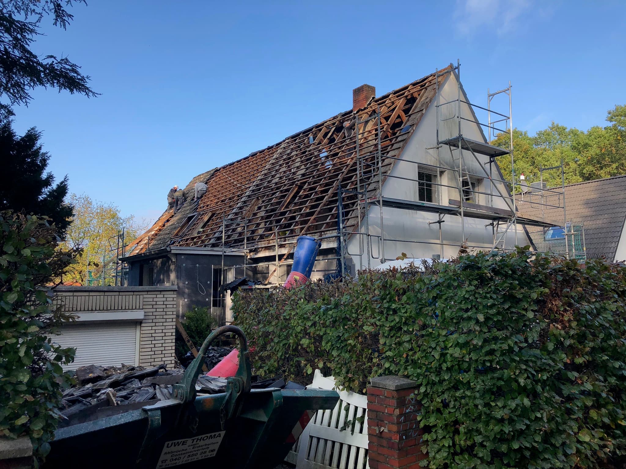 Wohnhaus vor der Sanierung